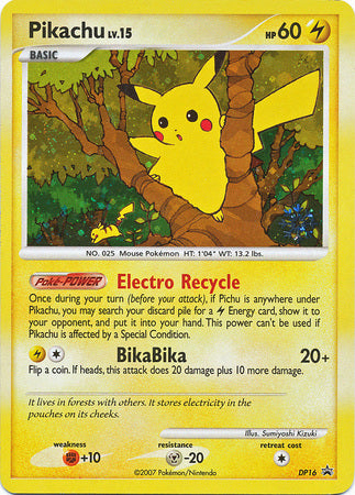 Pikachu (DP16) [Countdown Calendar Promos] | L.A. Mood Comics and Games