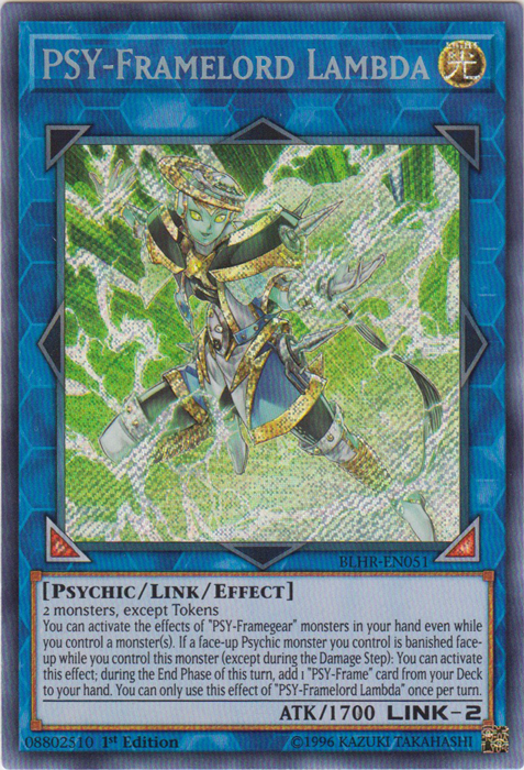 PSY-Framelord Lambda [BLHR-EN051] Secret Rare | L.A. Mood Comics and Games
