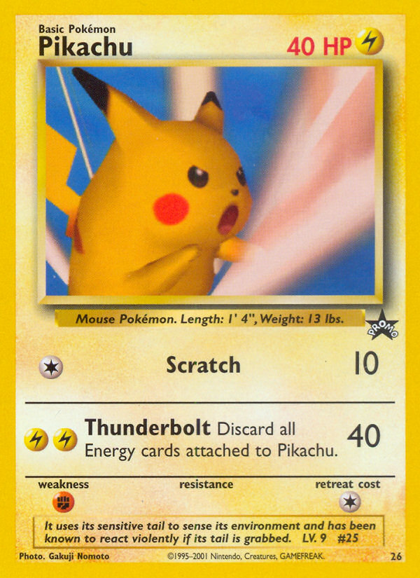 Pikachu (26) [Wizards of the Coast: Black Star Promos] | L.A. Mood Comics and Games