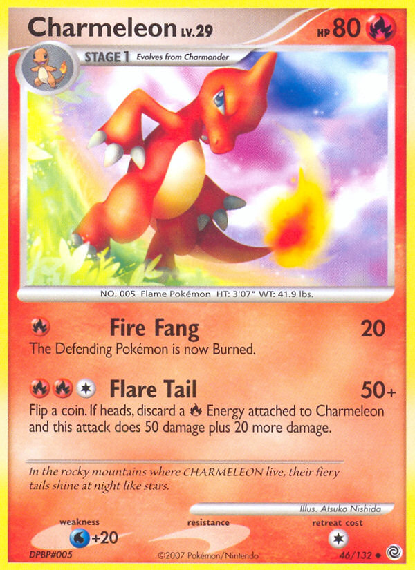 Charmeleon (46/132) [Diamond & Pearl: Secret Wonders] | L.A. Mood Comics and Games