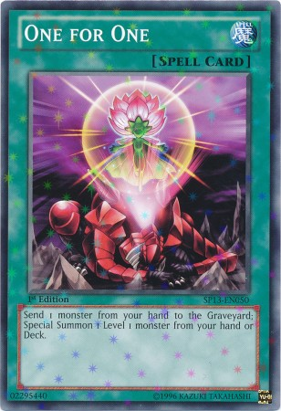 One for One [SP13-EN050] Starfoil Rare | L.A. Mood Comics and Games
