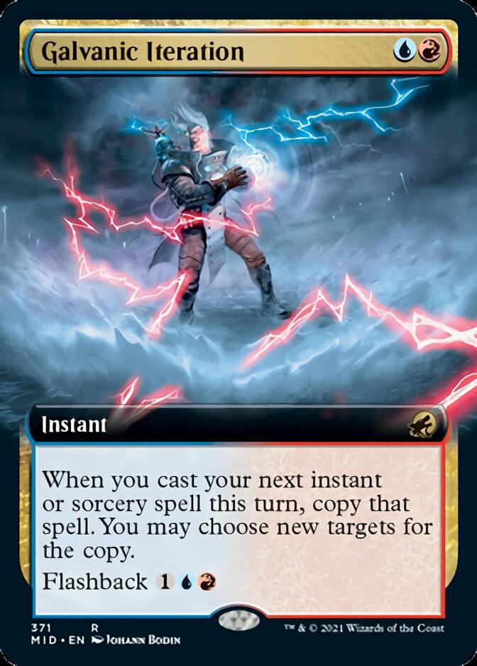 Galvanic Iteration (Extended Art) [Innistrad: Midnight Hunt] | L.A. Mood Comics and Games