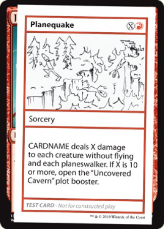 Planequake (2021 Edition) [Mystery Booster Playtest Cards] | L.A. Mood Comics and Games