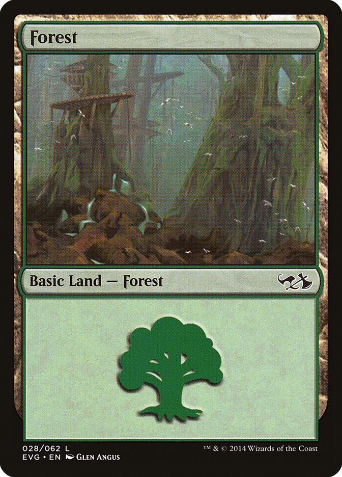 Forest (28) (Elves vs. Goblins) [Duel Decks Anthology] | L.A. Mood Comics and Games