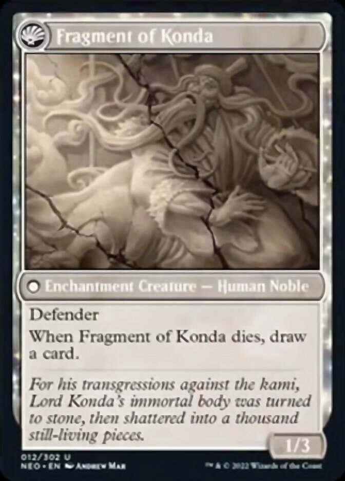 The Fall of Lord Konda // Fragment of Konda [Kamigawa: Neon Dynasty] | L.A. Mood Comics and Games