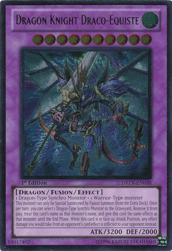 Dragon Knight Draco-Equiste [DREV-EN038] Ultimate Rare | L.A. Mood Comics and Games