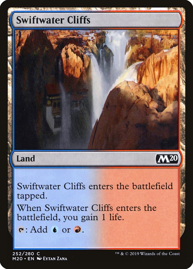 Swiftwater Cliffs [Core Set 2020] | L.A. Mood Comics and Games