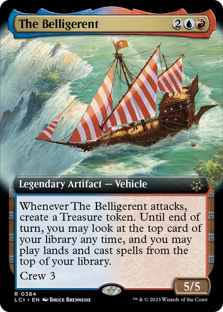 The Belligerent (Extended Art) [The Lost Caverns of Ixalan] | L.A. Mood Comics and Games