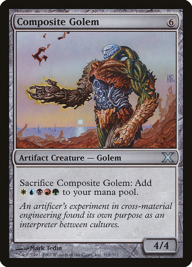 Composite Golem [Tenth Edition] | L.A. Mood Comics and Games