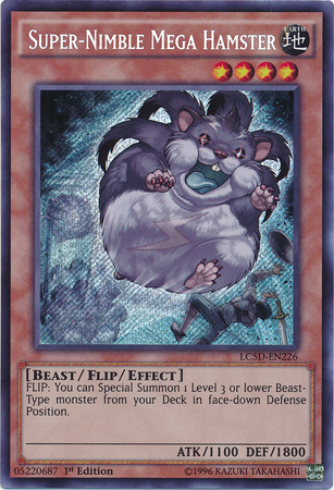 Super-Nimble Mega Hamster [LC5D-EN226] Secret Rare | L.A. Mood Comics and Games