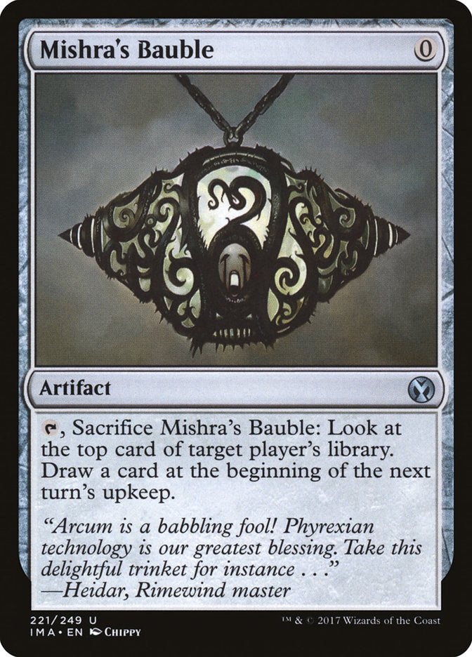 Mishra's Bauble [Iconic Masters] | L.A. Mood Comics and Games