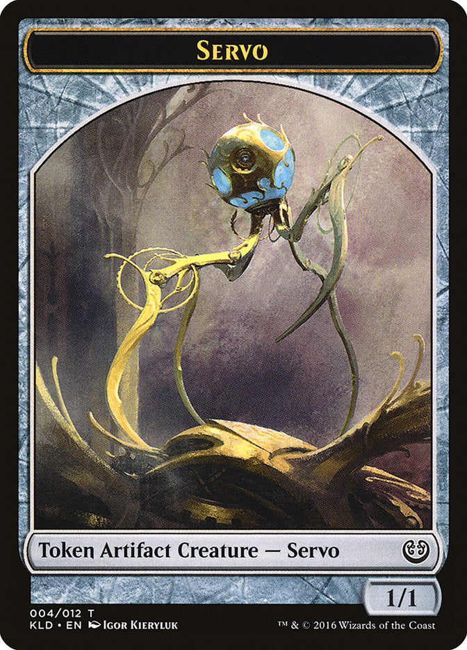 Servo Token (004/012) [Kaladesh Tokens] | L.A. Mood Comics and Games