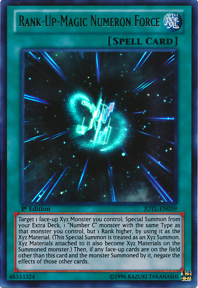 Rank-Up-Magic Numeron Force [JOTL-EN059] Ultra Rare | L.A. Mood Comics and Games