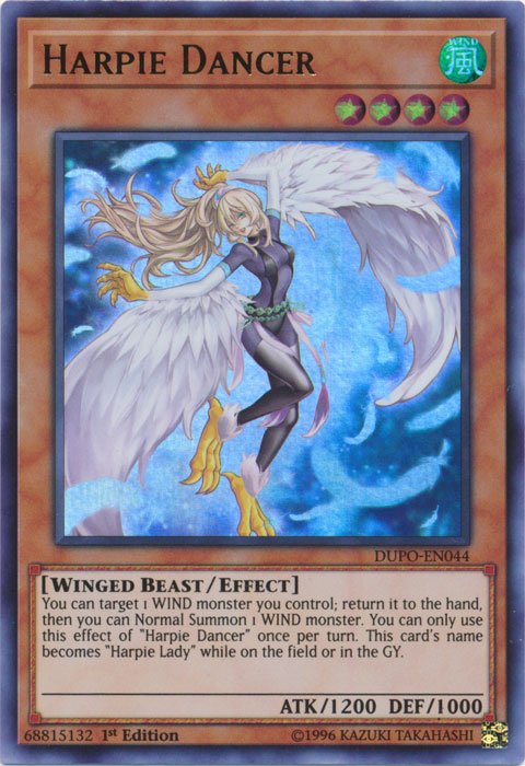 Harpie Dancer [DUPO-EN044] Ultra Rare | L.A. Mood Comics and Games