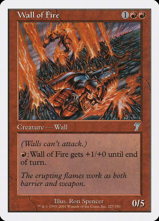 Wall of Fire [Seventh Edition] | L.A. Mood Comics and Games