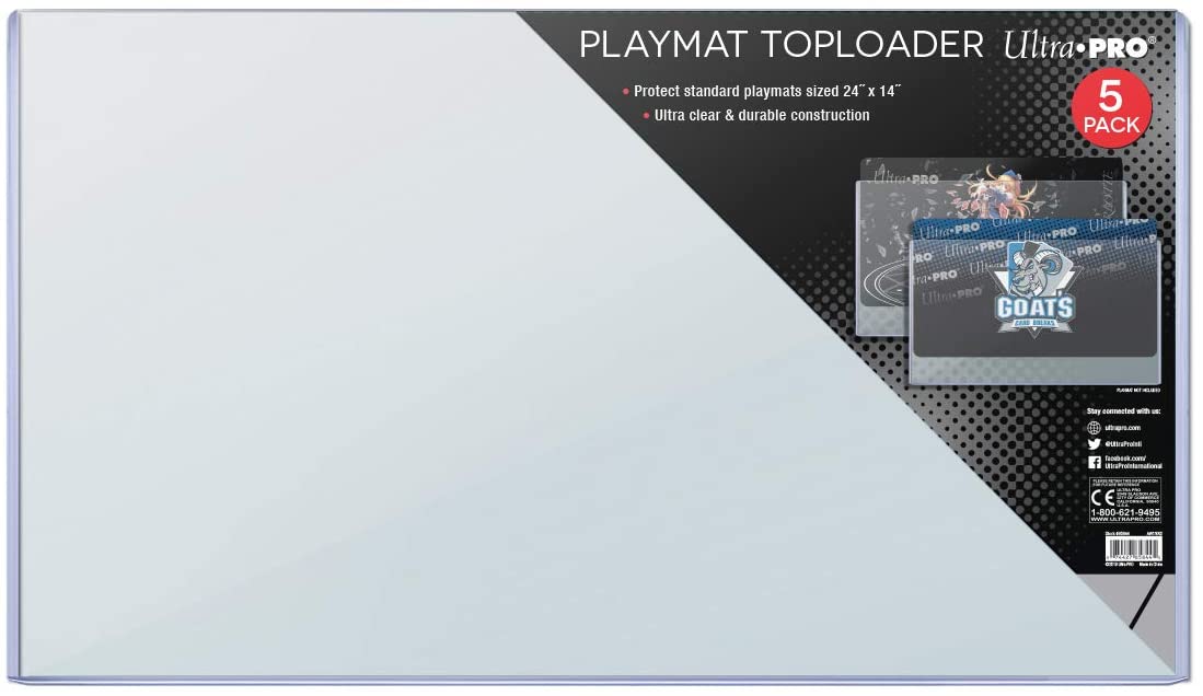 Playmat Toploader 24" x 14" 5ct | L.A. Mood Comics and Games