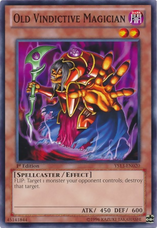Old Vindictive Magician [YS13-EN020] Common | L.A. Mood Comics and Games