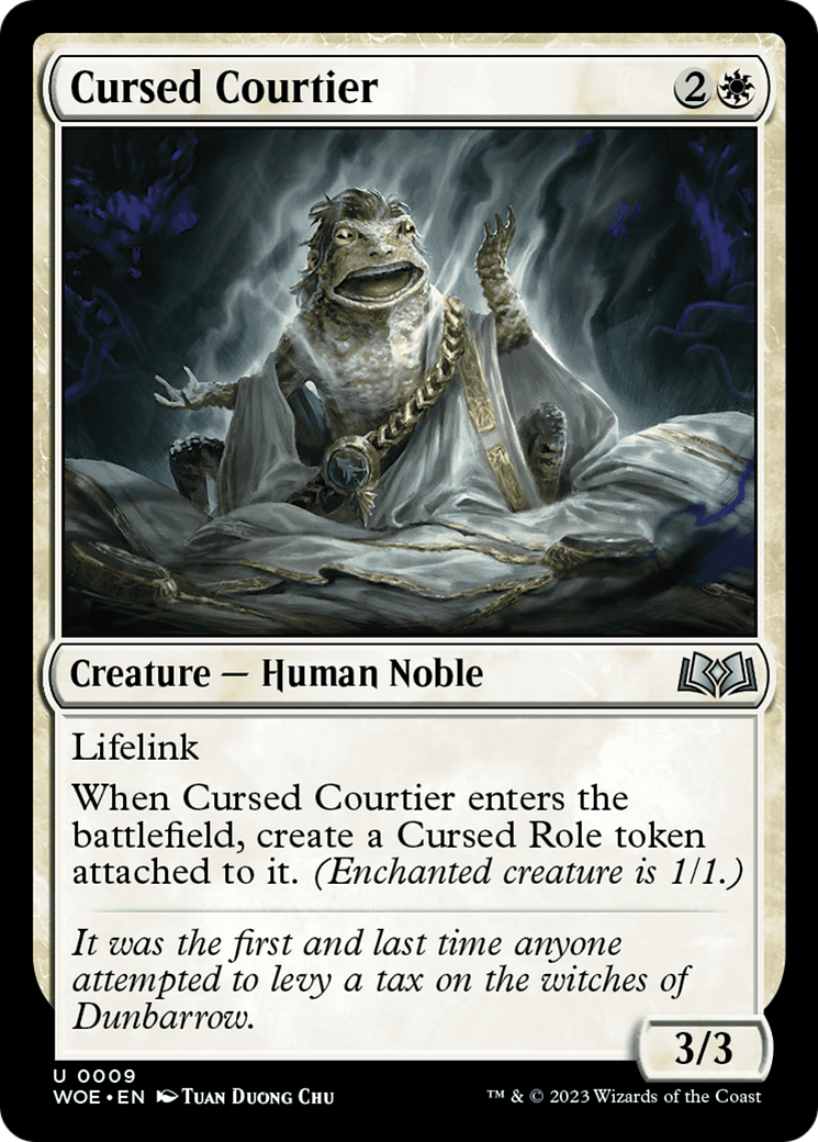 Cursed Courtier [Wilds of Eldraine] | L.A. Mood Comics and Games