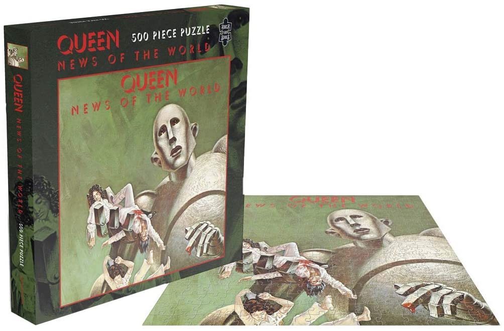 Queen News Of The World (500 Piece Jigsaw Puzzle) | L.A. Mood Comics and Games