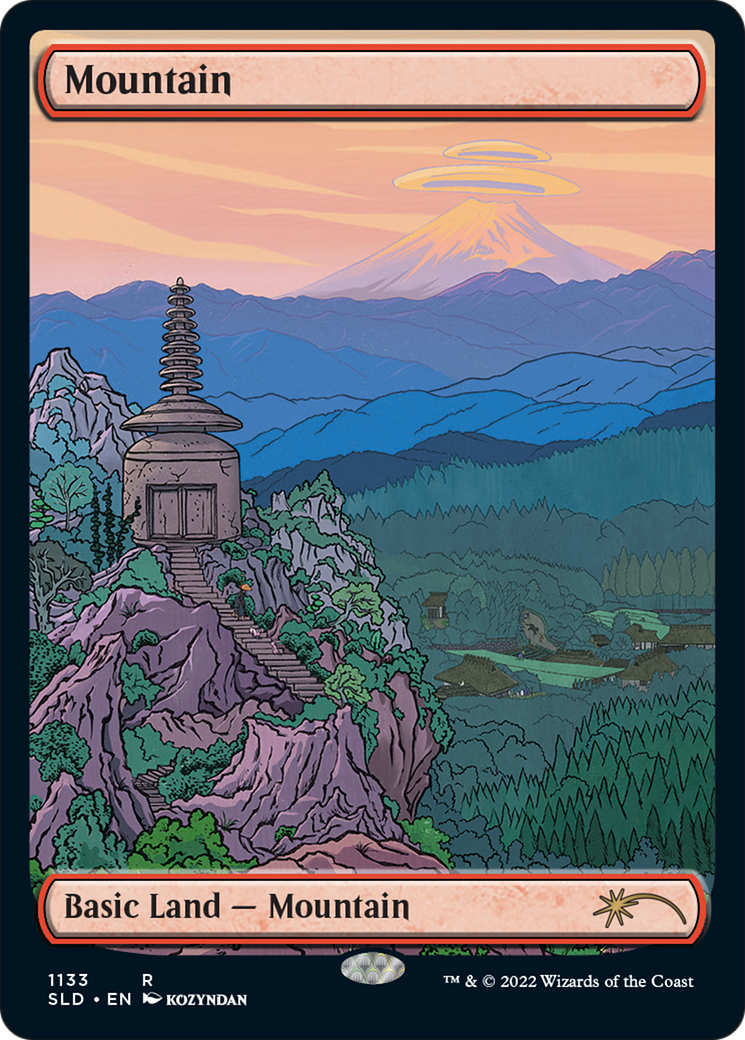 Mountain (1133) (Full-Art) [Secret Lair Drop Series] | L.A. Mood Comics and Games