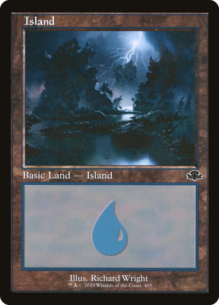 Island (405) (Retro) [Dominaria Remastered] | L.A. Mood Comics and Games