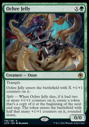 Ochre Jelly (Promo Pack) [Dungeons & Dragons: Adventures in the Forgotten Realms Promos] | L.A. Mood Comics and Games