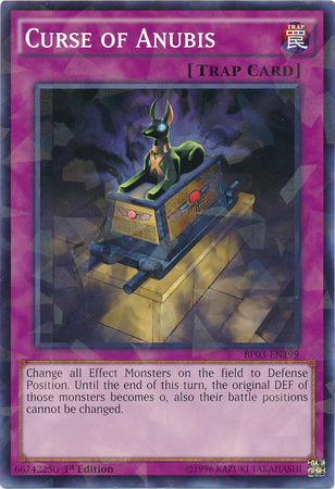 Curse of Anubis [BP03-EN199] Shatterfoil Rare | L.A. Mood Comics and Games