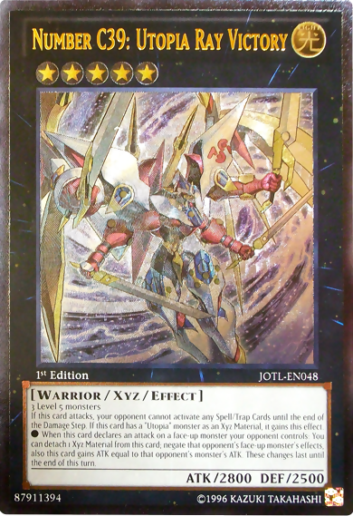 Number C39: Utopia Ray Victory (UTR) [JOTL-EN048] Ultimate Rare | L.A. Mood Comics and Games