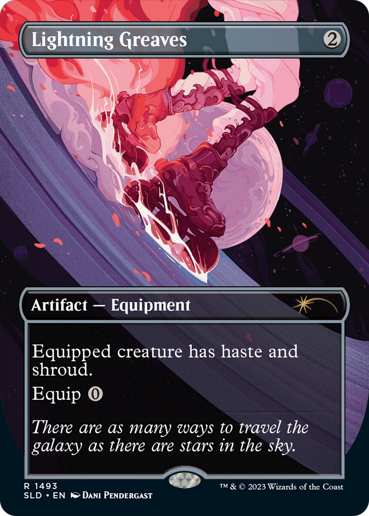 Lightning Greaves (1493) (Galaxy Foil) [Secret Lair Drop Series] | L.A. Mood Comics and Games