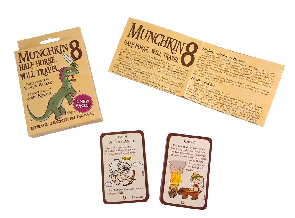 Munchkin 8" Half Horse, Will Travel Card Game | L.A. Mood Comics and Games