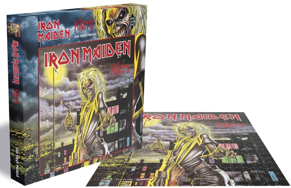 Iron Maiden Somewhere In Time (500 Piece Jigsaw Puzzle) | L.A. Mood Comics and Games