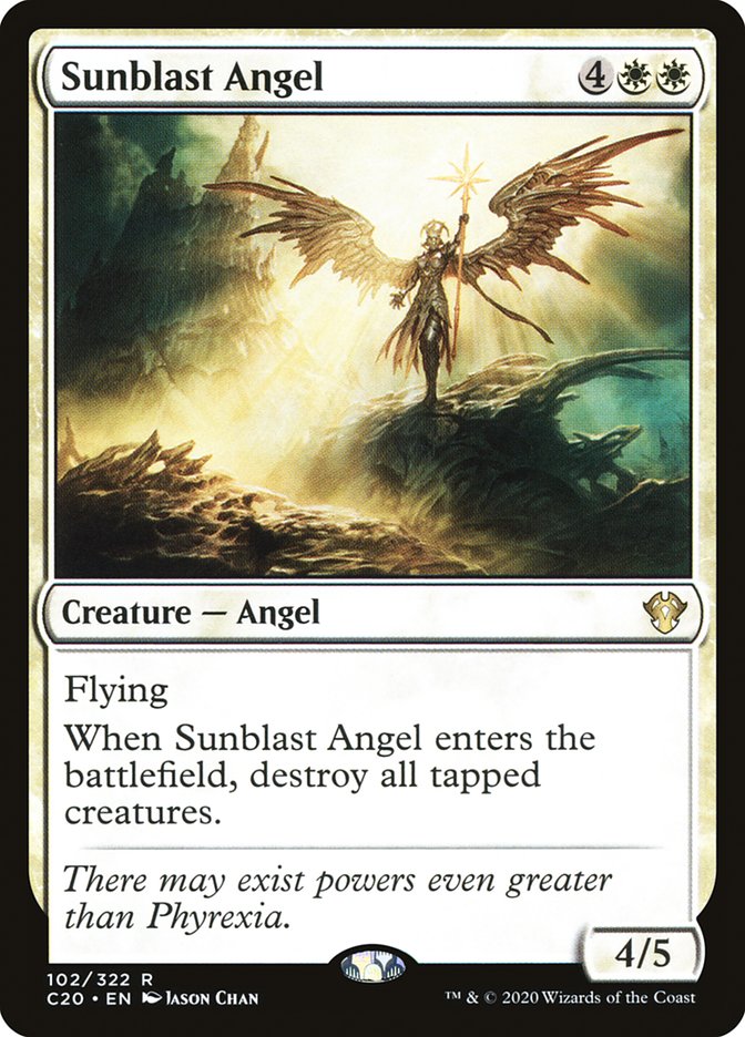 Sunblast Angel [Commander 2020] | L.A. Mood Comics and Games