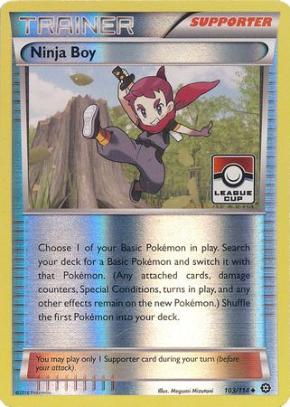 Ninja Boy (103/114) (League Promo) [XY: Steam Siege] | L.A. Mood Comics and Games