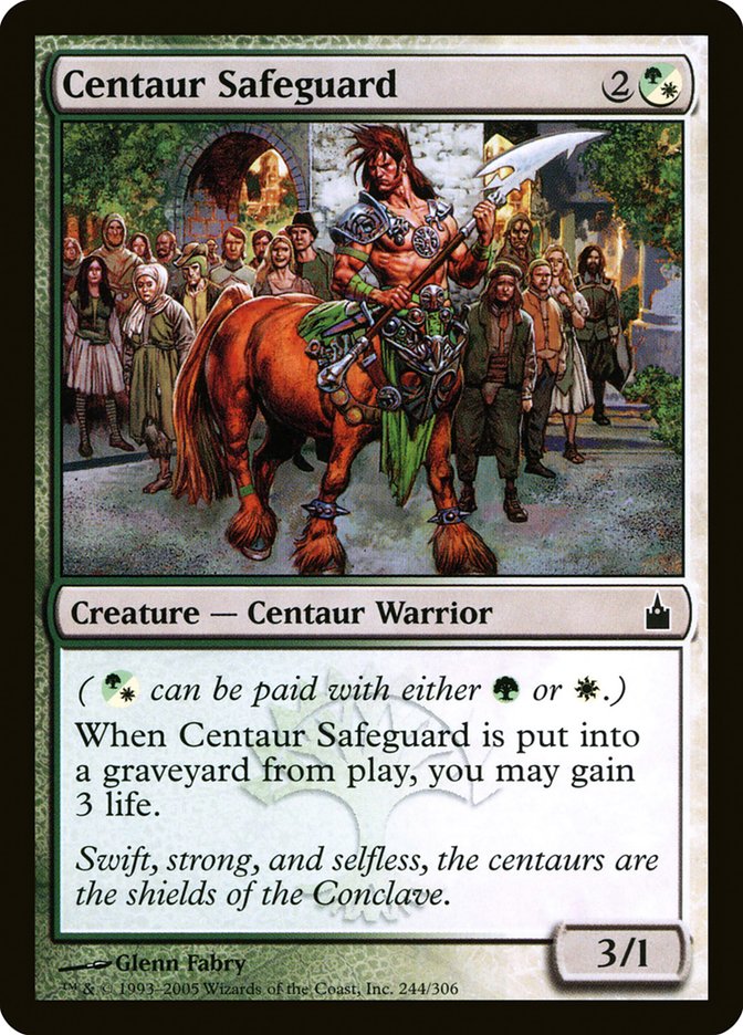 Centaur Safeguard [Ravnica: City of Guilds] | L.A. Mood Comics and Games