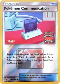 Pokemon Communication (152a/181) (Oceania International Promo) [Sun & Moon: Team Up] | L.A. Mood Comics and Games