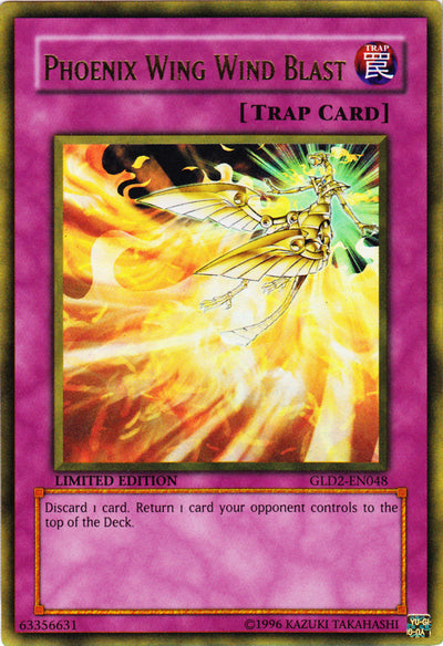 Phoenix Wing Wind Blast [GLD2-EN048] Ultra Rare | L.A. Mood Comics and Games