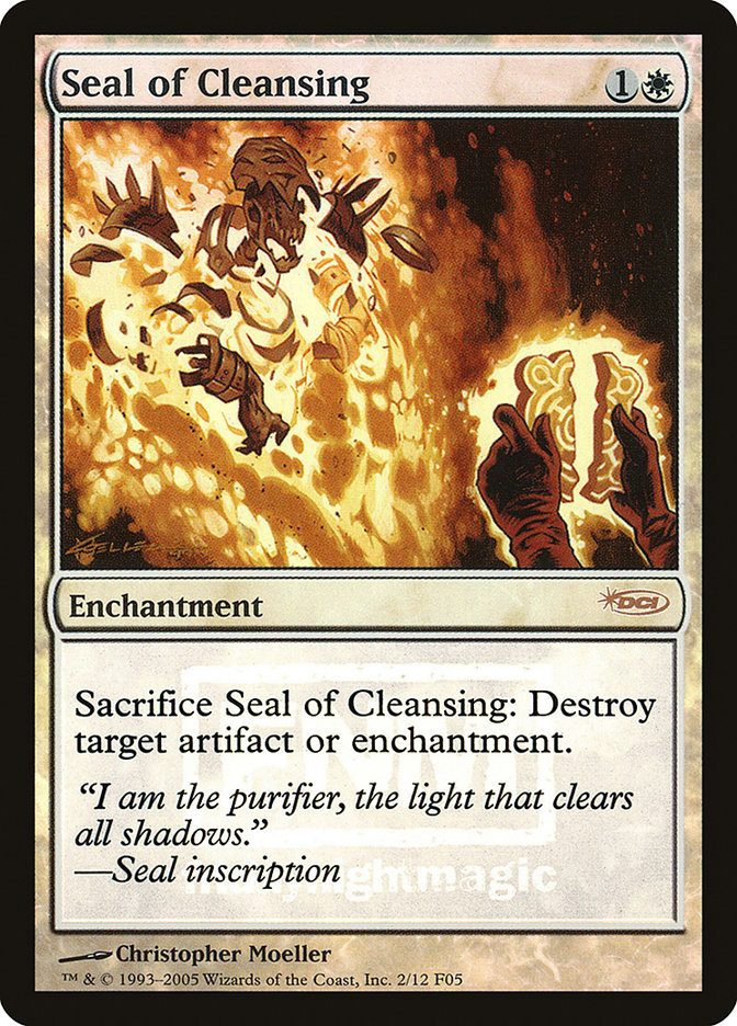 Seal of Cleansing [Friday Night Magic 2005] | L.A. Mood Comics and Games