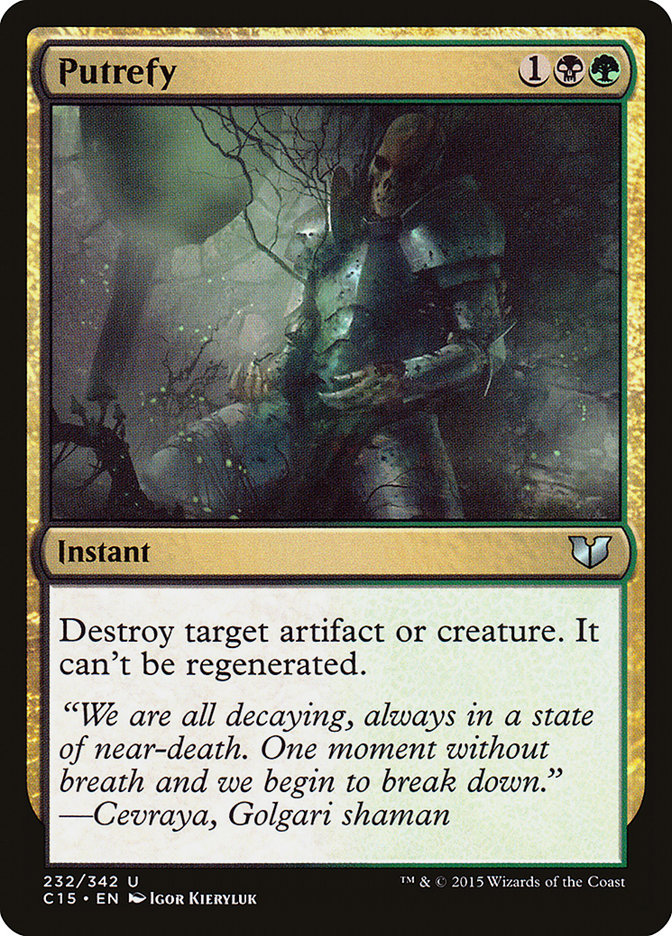 Putrefy [Commander 2015] | L.A. Mood Comics and Games