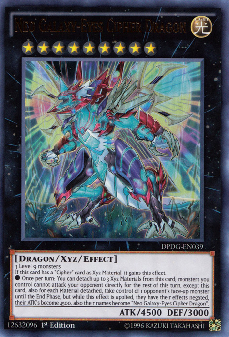 Neo Galaxy-Eyes Cipher Dragon [DPDG-EN039] Ultra Rare | L.A. Mood Comics and Games