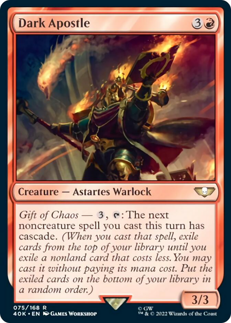 Dark Apostle (Surge Foil) [Warhammer 40,000] | L.A. Mood Comics and Games