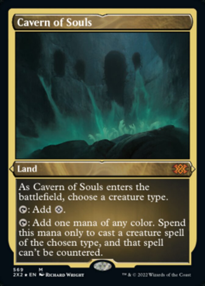 Cavern of Souls (Foil Etched) [Double Masters 2022] | L.A. Mood Comics and Games