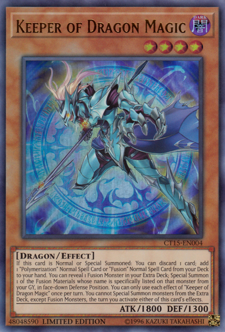 Keeper of Dragon Magic [CT15-EN004] Ultra Rare | L.A. Mood Comics and Games