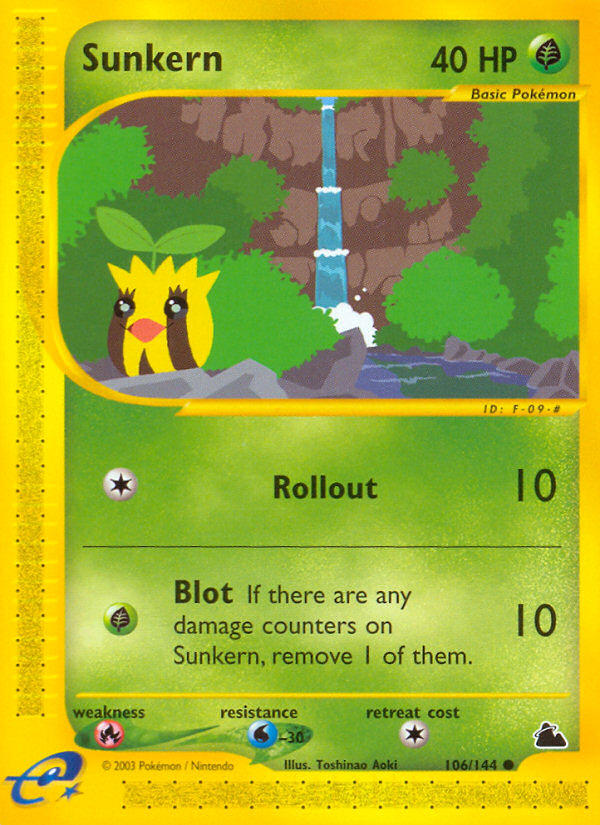 Sunkern (106/144) [Skyridge] | L.A. Mood Comics and Games
