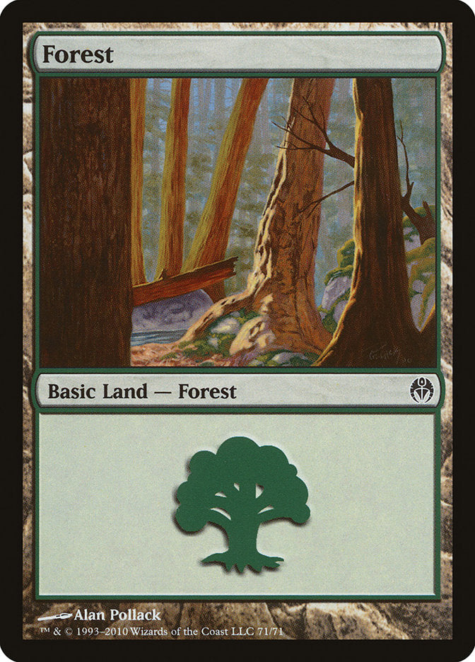 Forest (71) [Duel Decks: Phyrexia vs. the Coalition] | L.A. Mood Comics and Games