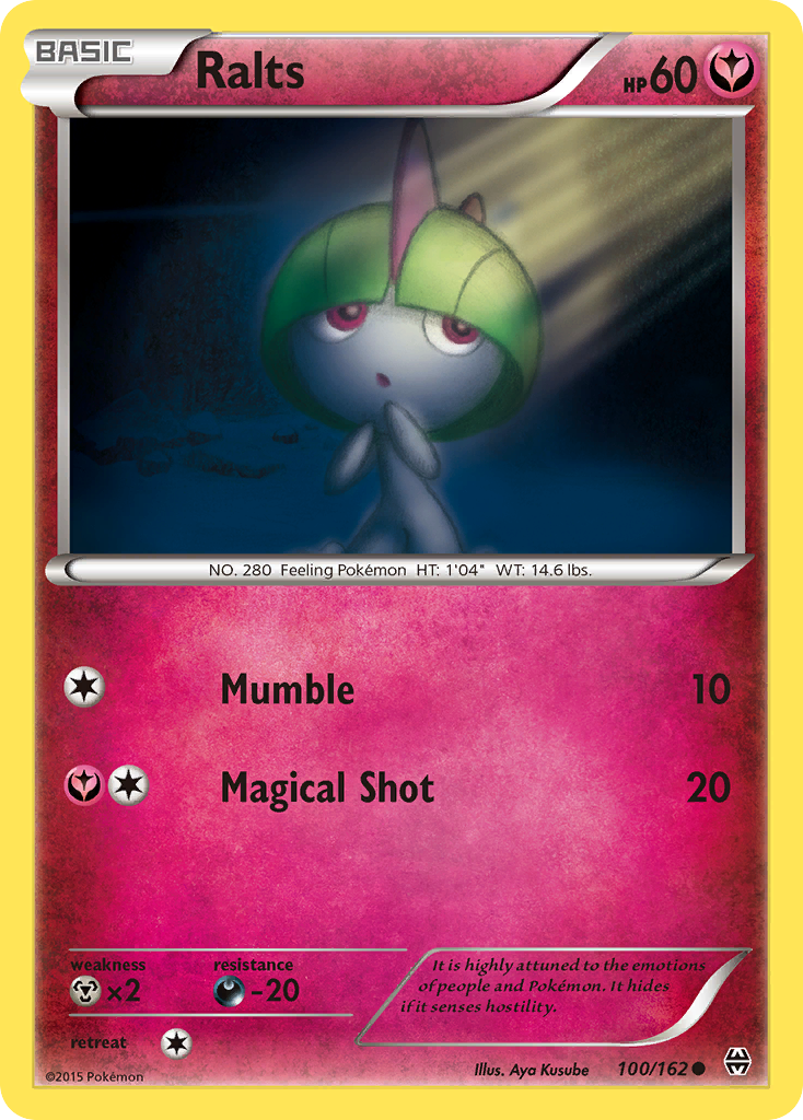 Ralts (100/162) [XY: BREAKthrough] | L.A. Mood Comics and Games