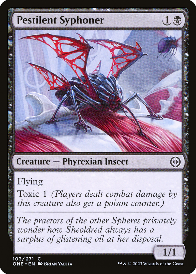 Pestilent Syphoner [Phyrexia: All Will Be One] | L.A. Mood Comics and Games