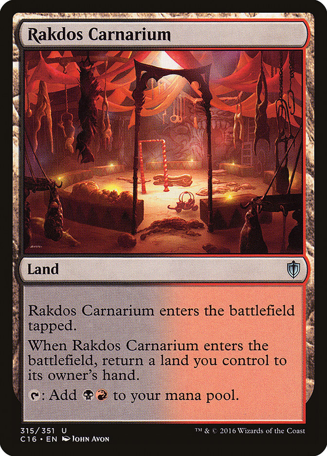 Rakdos Carnarium [Commander 2016] | L.A. Mood Comics and Games