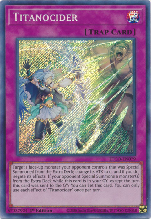 Titanocider [ETCO-EN079] Secret Rare | L.A. Mood Comics and Games
