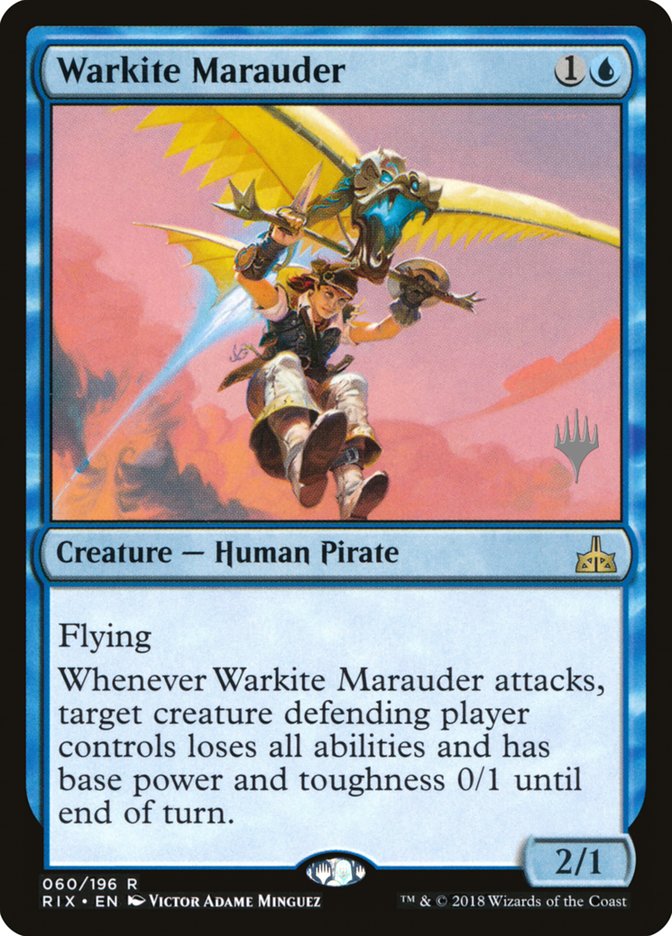 Warkite Marauder (Promo Pack) [Rivals of Ixalan Promos] | L.A. Mood Comics and Games