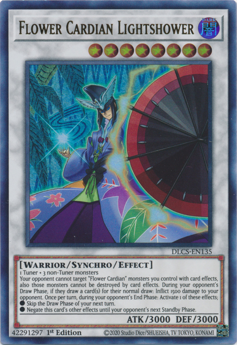 Flower Cardian Lightshower [DLCS-EN135] Ultra Rare | L.A. Mood Comics and Games